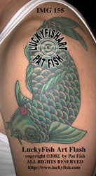 Koi Japanese Tattoo Design 1