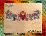 Celtic Claddagh Vine Tattoo Design