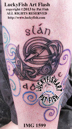 Celtic Goose Tattoo Design