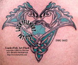 Lucky Stallions Celtic Tattoo Design 1