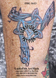 Celtic Music Tattoo Design 1