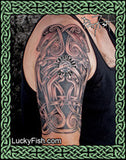 Dog Show Celtic Tattoo Design 2