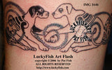 Great Dane Pack Dog Tattoo Design 2