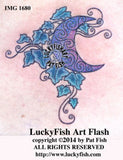 Ivy Moon Celtic Tattoo Design 1