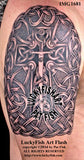 Dark Knight Celtic Tattoo Design 1