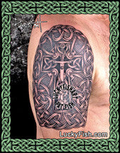 Dark Knight Celtic Tattoo Design 3