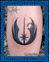 Jedi Order Knight Tattoo Design