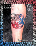 Three Loves Celtic Tattoo Design 2