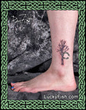 Russian Birch Tree Tattoo Design 2