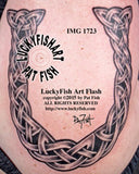 Celtic Horse Shoe Tattoo Design 1