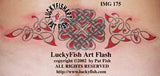 Four Hearts Celtic Tattoo Design 2