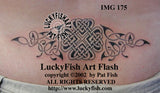 Four Hearts Celtic Tattoo Design 3