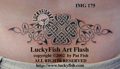 Four Hearts Celtic Tattoo Design 3