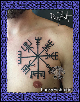 Viking Vegvisir NordicTattoo Design