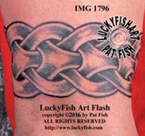 Viking Link Band Tattoo Design