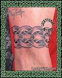 Viking Single Link Band Tattoo Design 