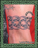 Viking Single Link Band Tattoo Design