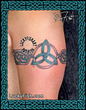 Celtic Trinity Band Tattoo Design