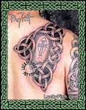 Framing Triquetra Extensions Knot Tattoo Design