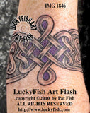 Celtic Saint Jude Band Tattoo Design