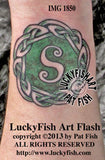 Initial Ring Dedication Tattoo Design