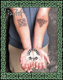 Two Balanced Magick Celtic Tattoo Designs