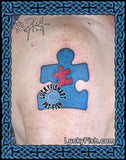 Autism Family Symbol Tattoo Design
