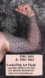 Celtic Battle Armor Forearm Full Sleeve Tattoo Design