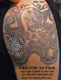 Octopus Ancient Spirit Tattoo Design
