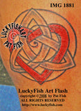 Family Unity Celtic Heart Tattoo Design