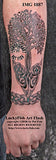 Classic Claddagh Irish Band Tattoo Design