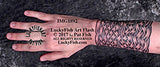Hold Fast Celtic Knotwork Cuff Tattoo Design