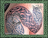 Celtic Knot Connection Tattoo Design