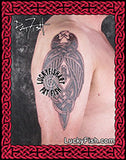 Celtic Spirit Ravens Tattoo Design