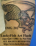 Defender of the Earth Celtic Dragon Tattoo Design 4