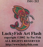 Celtic Fish Tattoo Design 1
