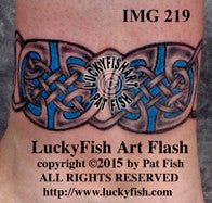 St Brendan Band Celtic Tattoo Design 1