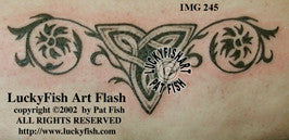 Tapestry Trinity Celtic Tattoo Design 1