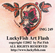 Sea Peony Tattoo Design 1