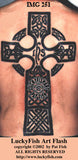High Cross Celtic Tattoo Design 3