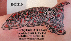 Take Flight Celtic Tattoo Design 1