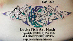 Moon Maiden Celtic Tattoo Design 1