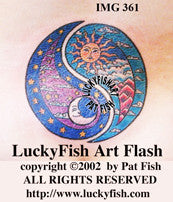 Day and Night Tattoo Design 1