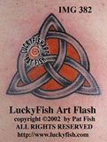 Classic Trinity Knot Celtic Tattoo Design 1