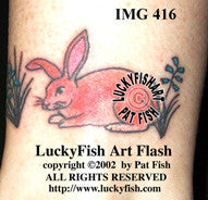 Bunny Tattoo Design 1