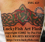 Brave Heart Band Celtic Tattoo Design 1