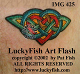 Strength of Heart Celtic Tattoo Design 2