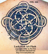 Eel Rings Celtic Tattoo Design 1
