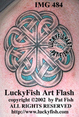 Rosaleen Celtic Tattoo Design 1