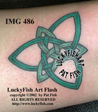Triple Goddess Knot Celtic Tattoo Design 3